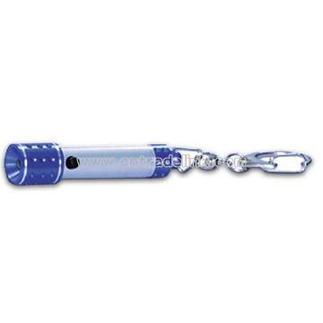 LED Aluminum Flashlight with Keychain