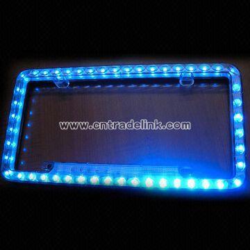 LED Auto License Plate Frame