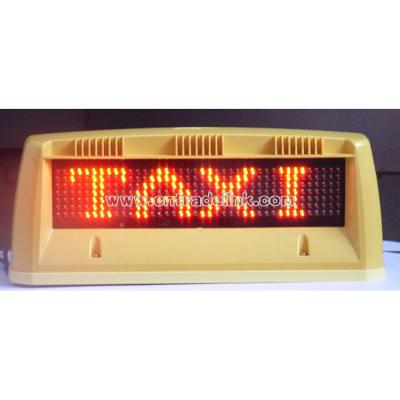 LED Car Display