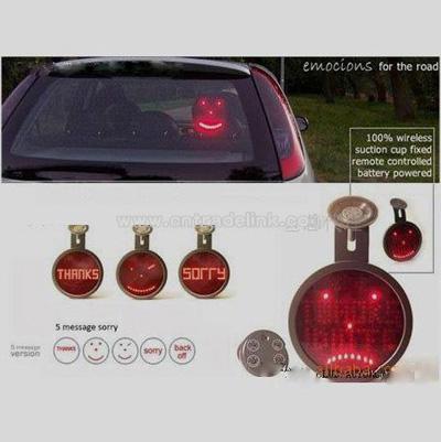 LED Car Sign