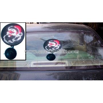 LED Christmas Sign with Santa Claus for Auto
