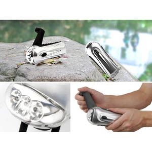 LED Dynamo Flashlight