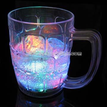 LED Flashing Beer Mugs