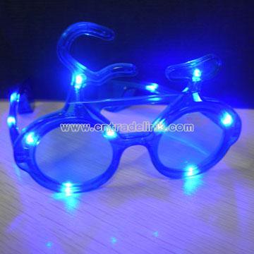 LED Flashing Sunglasses with ROHS