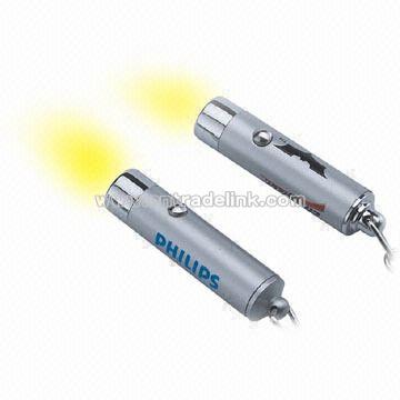 LED Flashlight Keychain