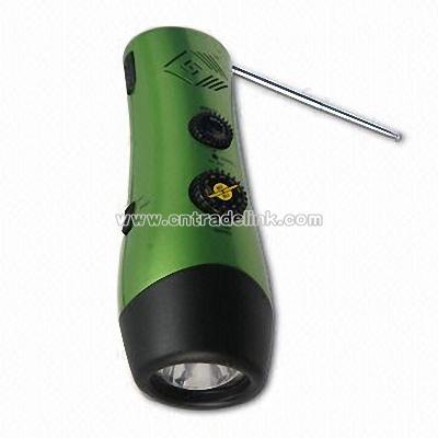 LED Flashlight Radio