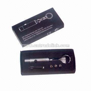 LED Flashlight With Keychains