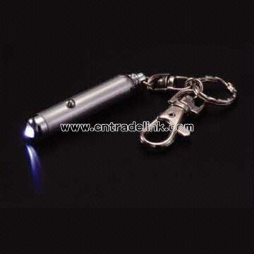 LED Flashlight with Keychain