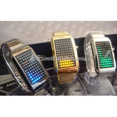 LED Metal Watch