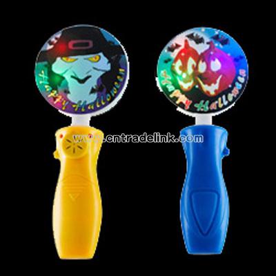 LED Musical Halloween Spinning Ball