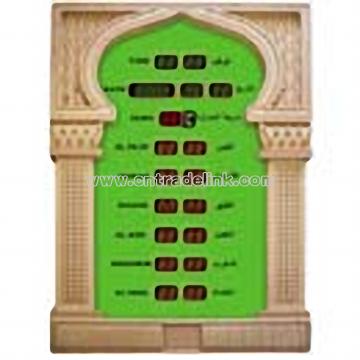 LED Muslim Clock