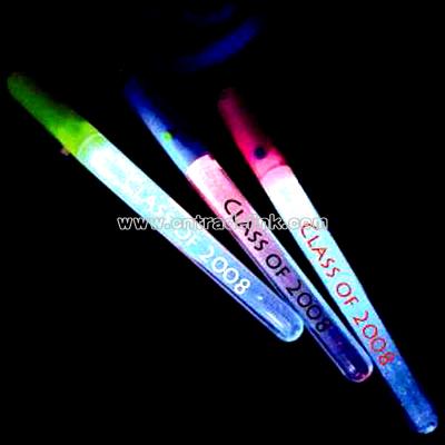 LED glitter strobe stick