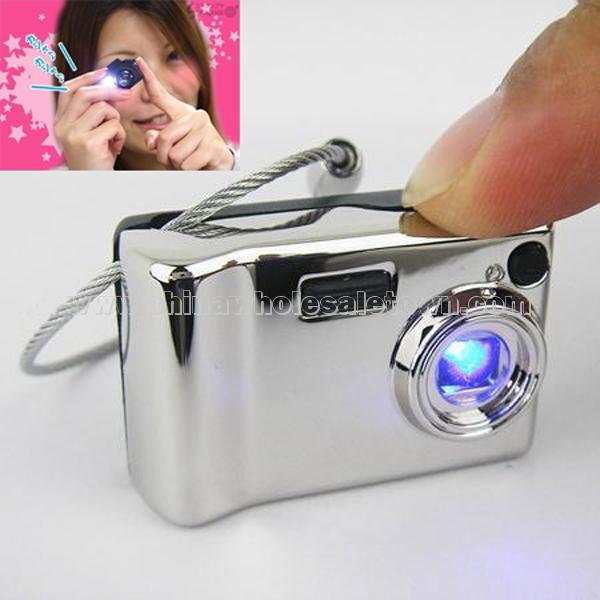 LED magic camera key chain