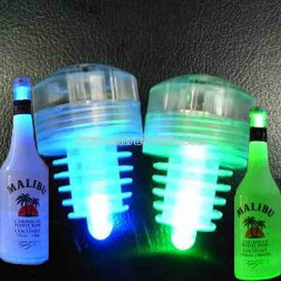 LED wine or liquor bottle pourer