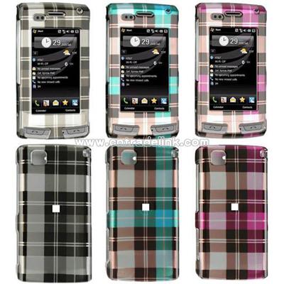 LG Incite CT810 Crystal Case with Check Design