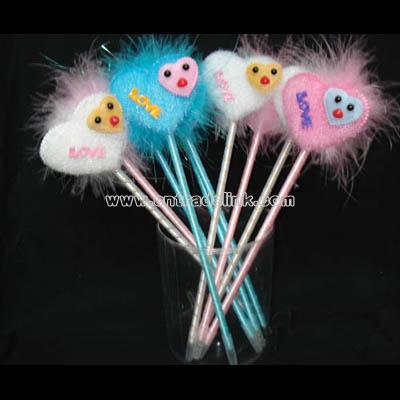 LOVE Bear Feather Pen