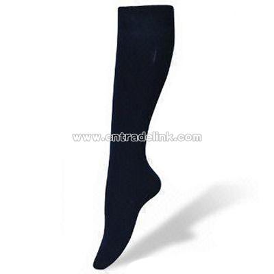Ladies Knee High Socks in Black