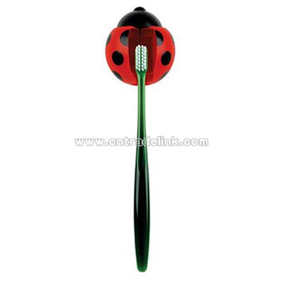 Ladybug Suction Toothbrush Holder