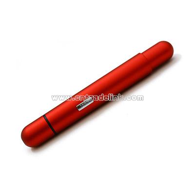 Lamy Pico Pocket Size Extendable Ballpoint Pen - Medium Point - Red Body