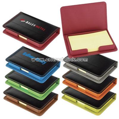 Large Refillable Memo Pad Case