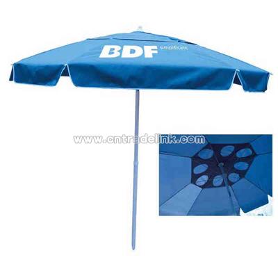 Large windproof beach umbrella