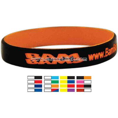 Laser engraved awareness bracelet