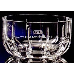 Lead crystal bowl