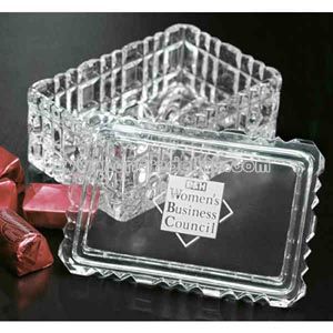 Lead crystal box