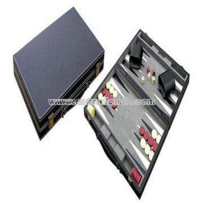 Leather Backgammon Case