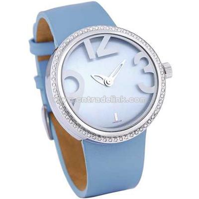 Leather Band Watch