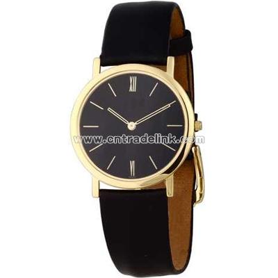 Leather Band Watch