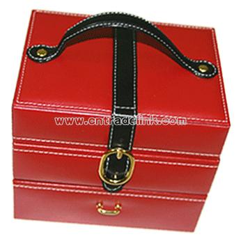 Leather Jewelry Box