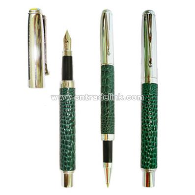 Leather Pen Set