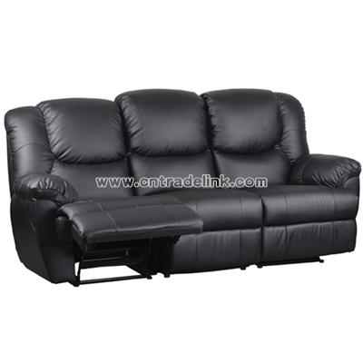 Leather Recliner Sofa