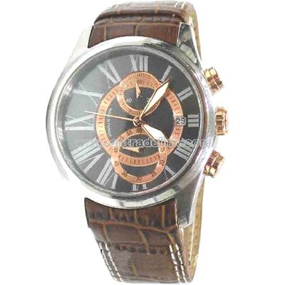 Leather Strap Watch