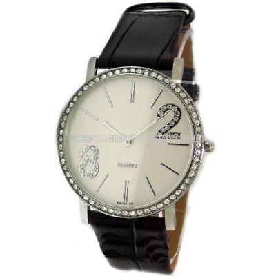 Leather Strap Watch