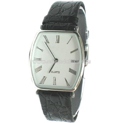 Leather Strap Watch