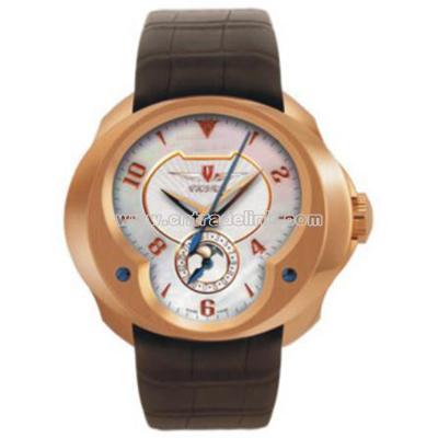 Leather Strap Watch