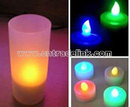 Led Flashing Candle Holder