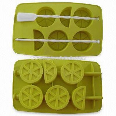 Lemon-shaped Ice Cube Tray