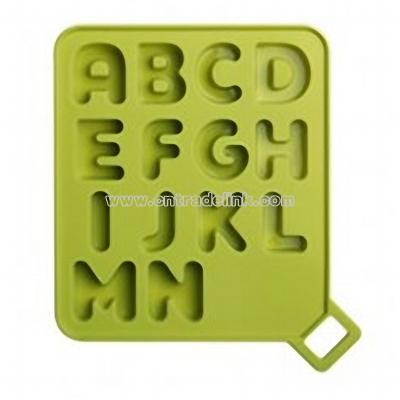 Letter ice tray