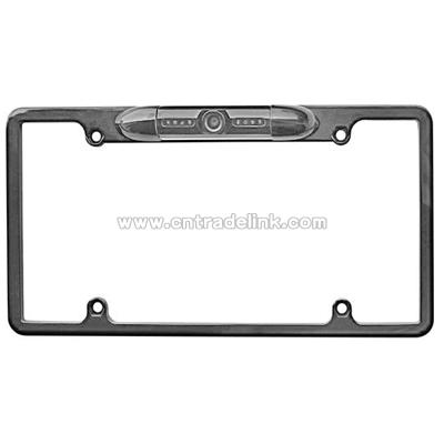 License Plate Frame Backup Camera