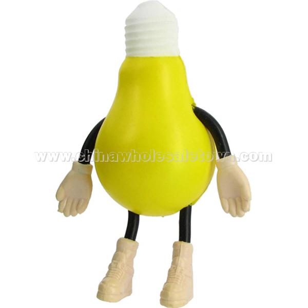 Light Bulb Figure Stress Balls