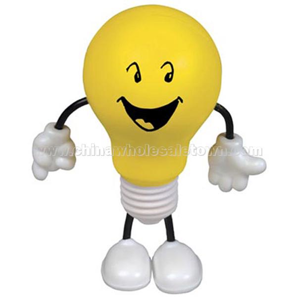 Light Bulb Figure Stress Balls