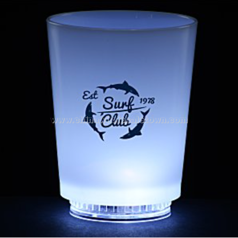 Light-Up Frosted Glass - 11 oz. - Solid