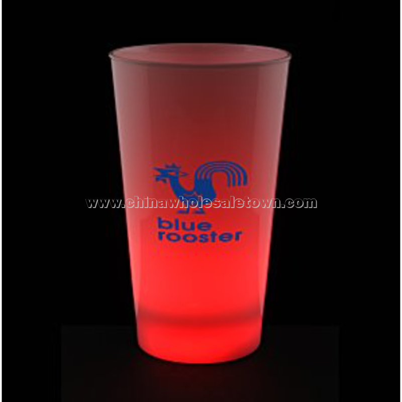 Light-Up Frosted Glass - 17 oz. - Multicolor