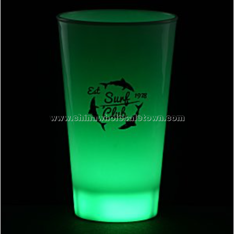 Light-Up Frosted Glass - 17 oz. - Solid