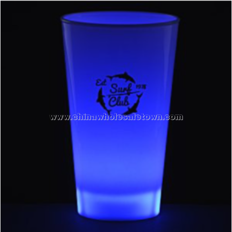 Light-Up Frosted Glass - 17 oz. - Solid