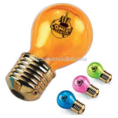 Light bulb shape pencil sharpener