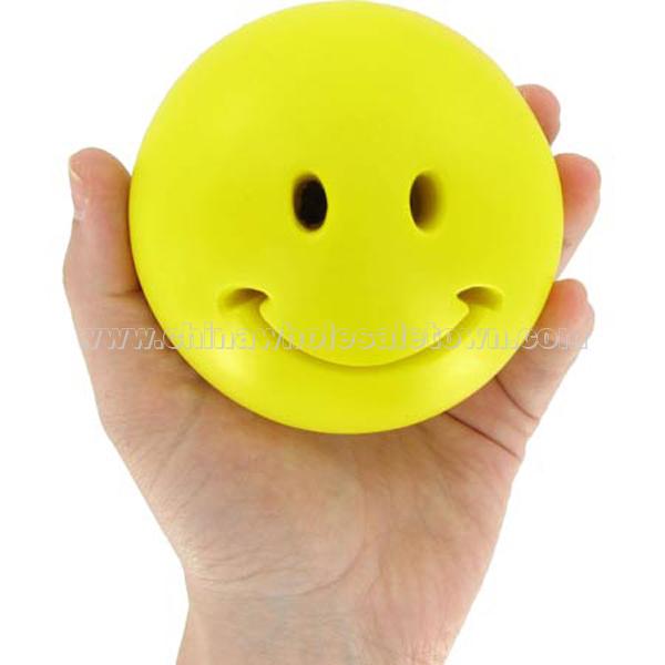Light-up Smiley Face Cut-out Design Stress Ball